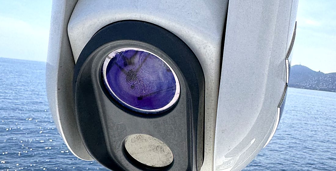 PTZ security camera on board